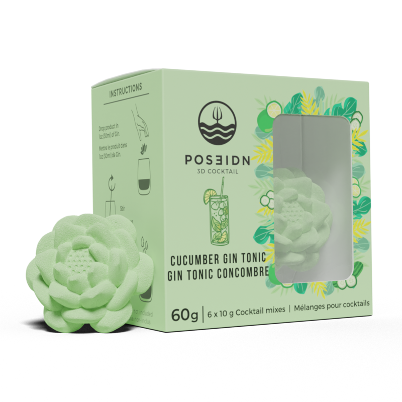 Bombe Á Cocktail Concombre Et Lime