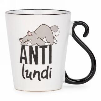 Tasse Café "Anti Lundi" Chat