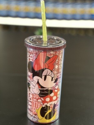 Tasse Minnie Mouse Avec Paille