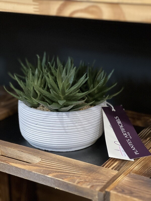 Plantes Articiels Pot Blanc
