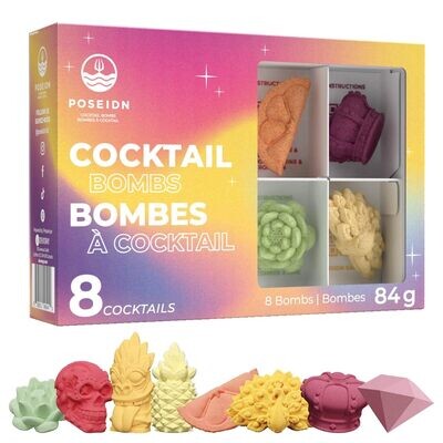 Bombe À Cocktail Assortis (8 Bombes)