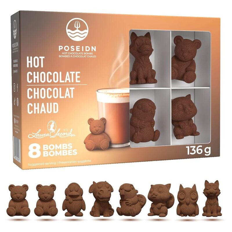 Bombe Chocolat Chaud Assortis (8 Bombes) Bombe Chocolat Chaud Assortis (8 Bombes)