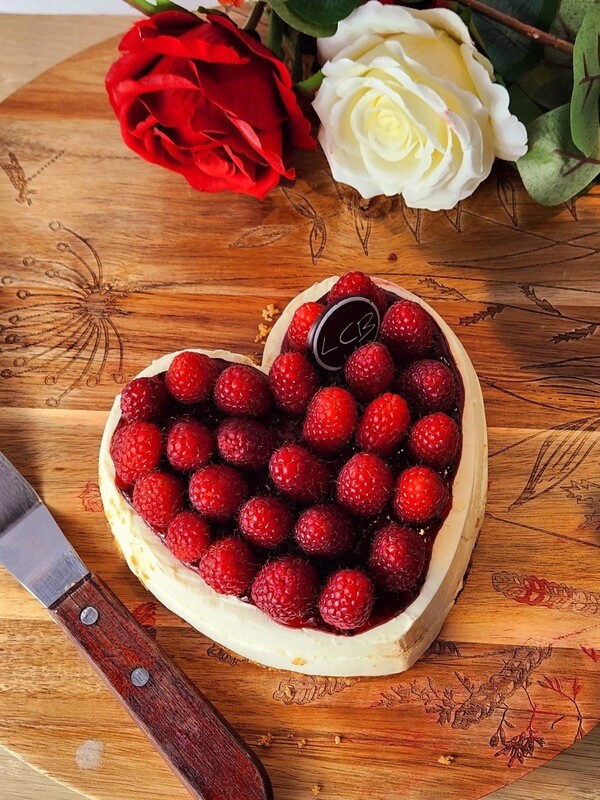Coeur Chocolat Blanc Framboise