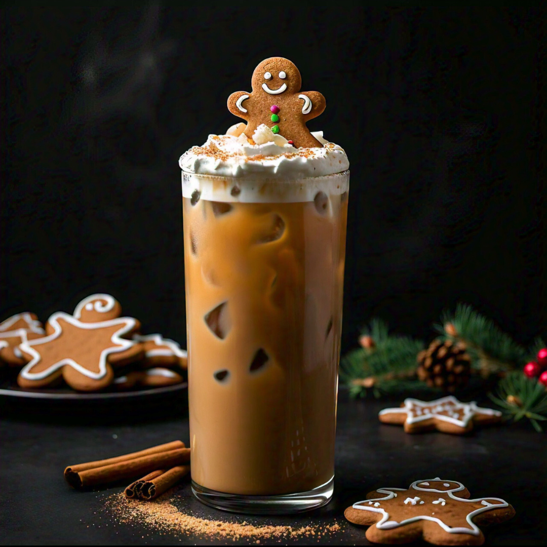 Thé Chai Latte Glacé Pain D’épices