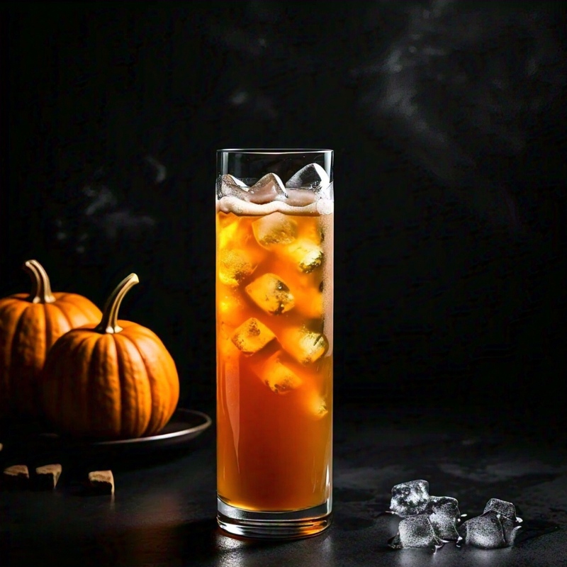 Thé Glacé Épices De Citrouille