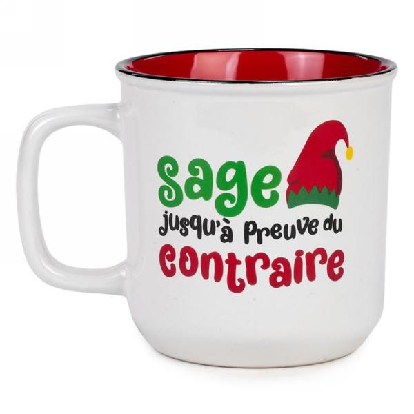 Tasse Café &quot;Sage Jusqu&#39;a Preuve De Contraire&quot;
