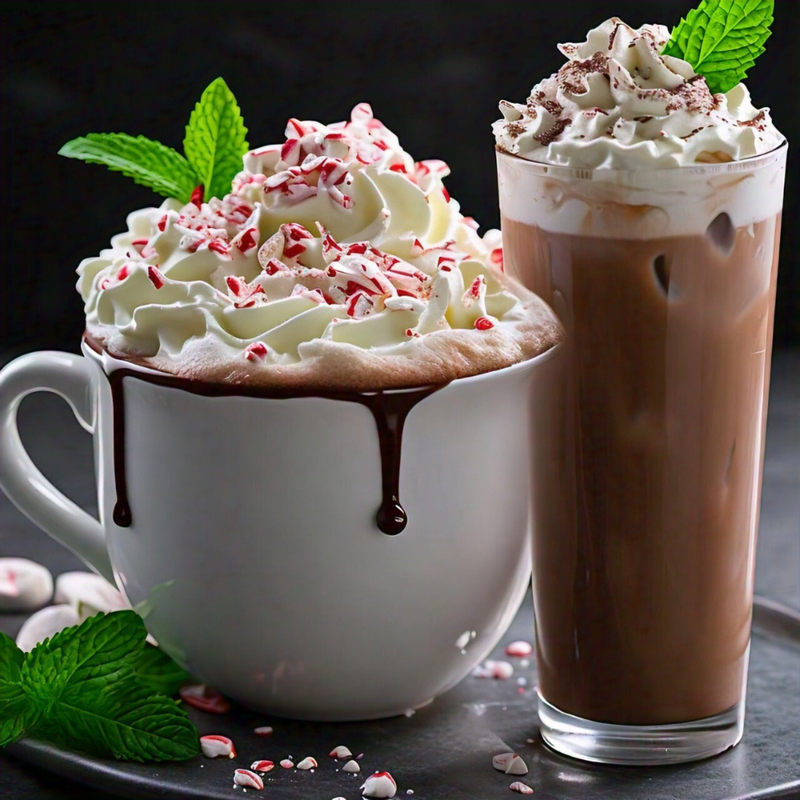 Frappuccino Moka à La Menthe Poivrée