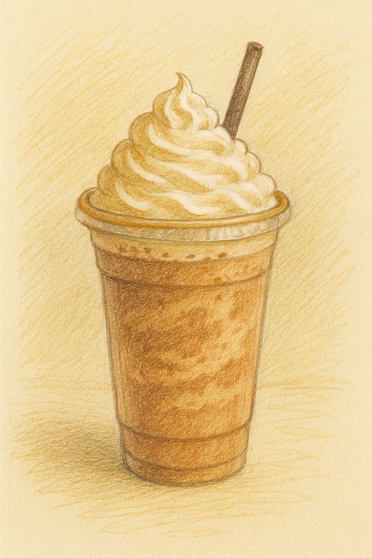 Frappuccino à la Citrouille Épicée