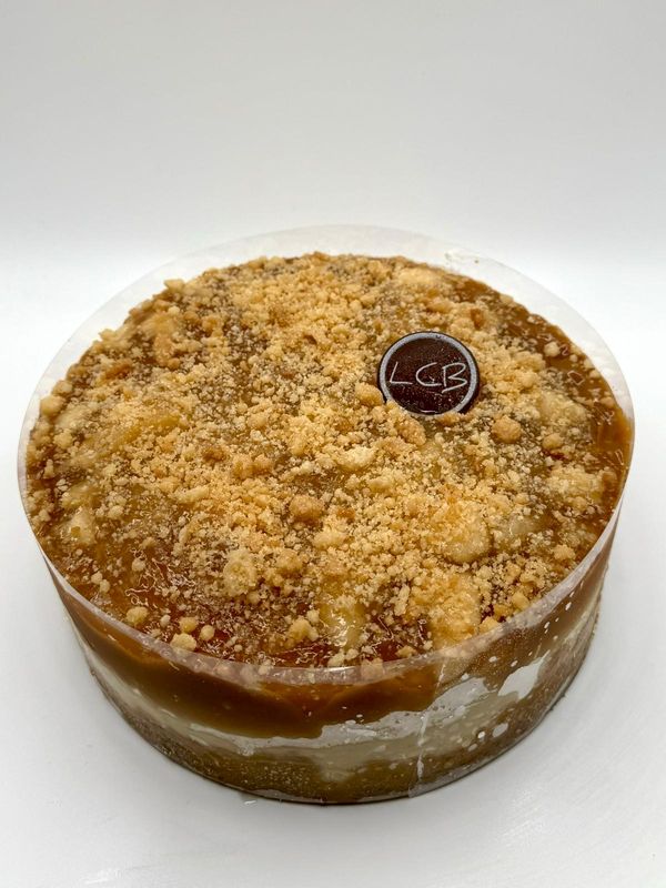 Streusel Aux Pommes 8&quot;
