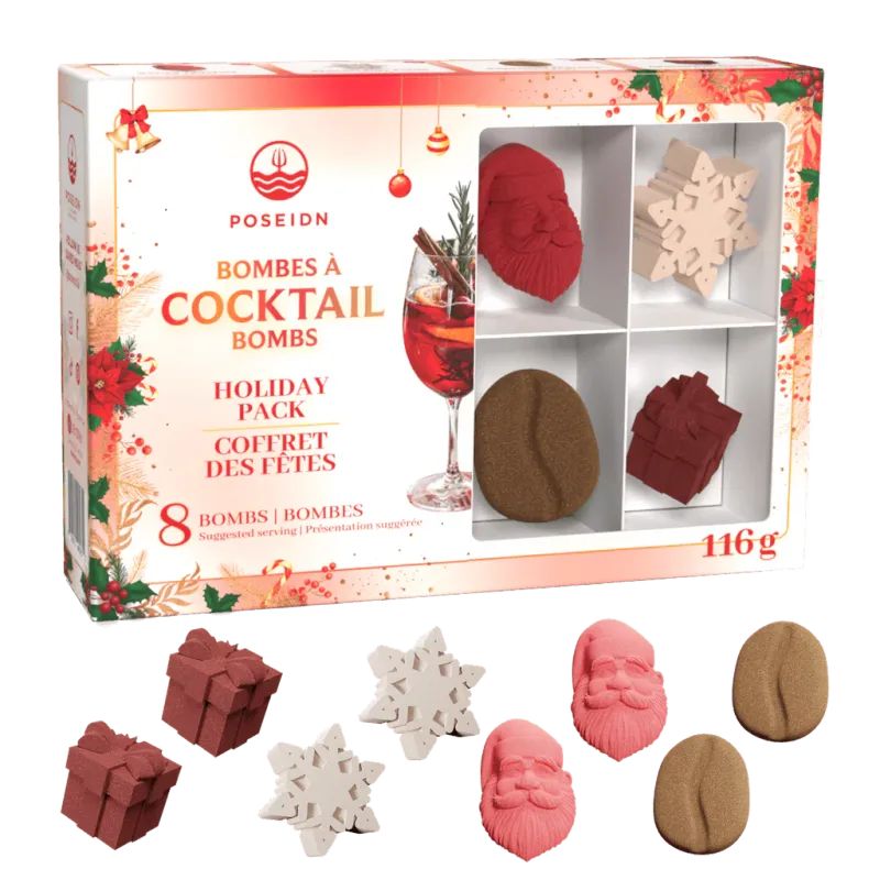 Bombe À Cocktail Coffret Des Fêtes (8 Bombes) Bombe À Cocktail Coffret Des Fêtes (8 Bombes)