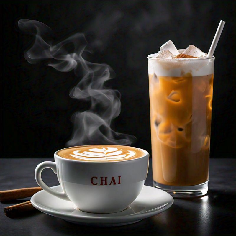 Thé Chai Latte Glacé Thé Chai Latte Glacé