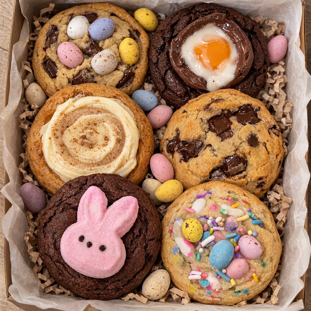 Biscuits De Pâques Boîte De 6  Assortis