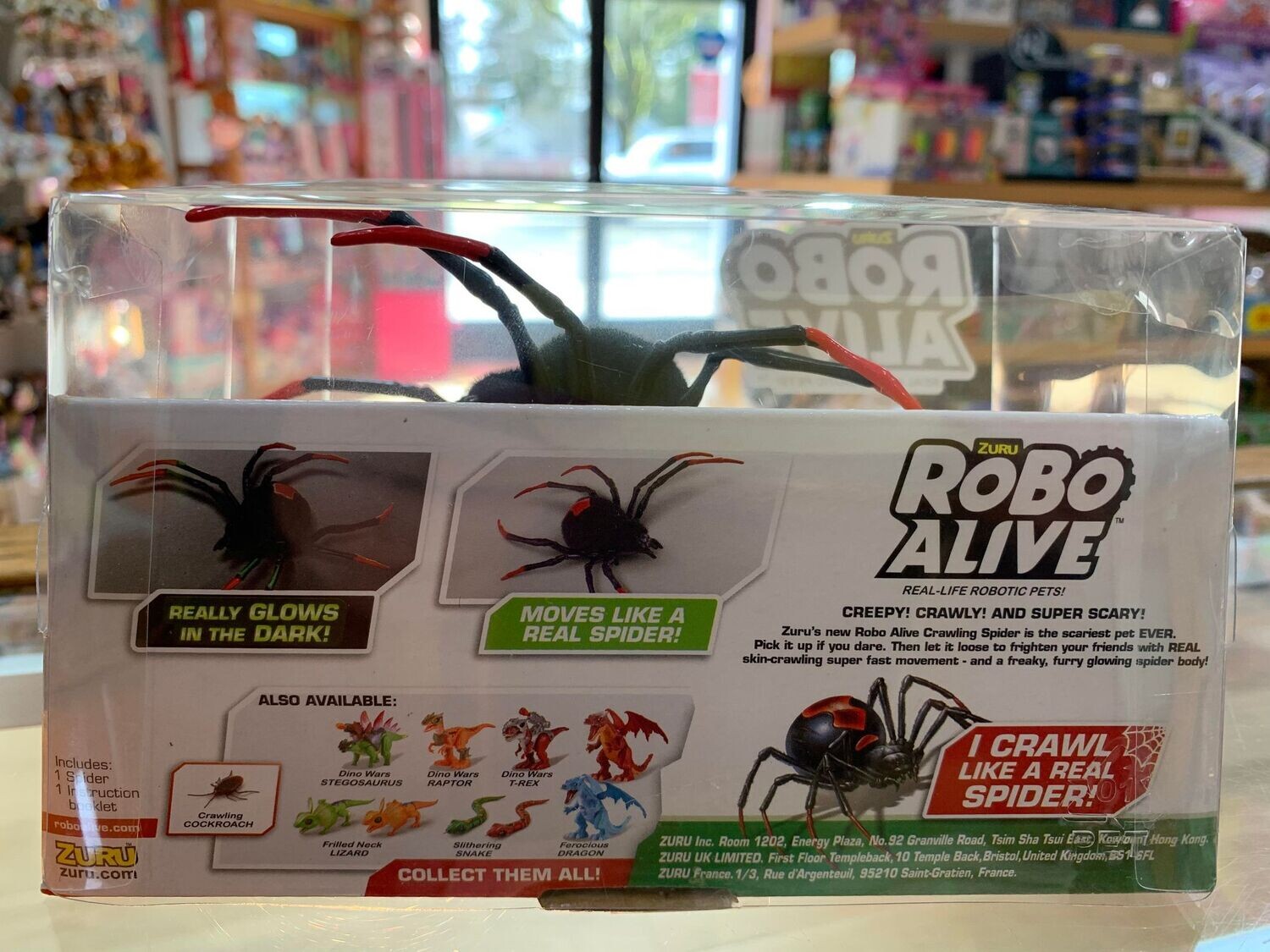 Robo alive creepy spider