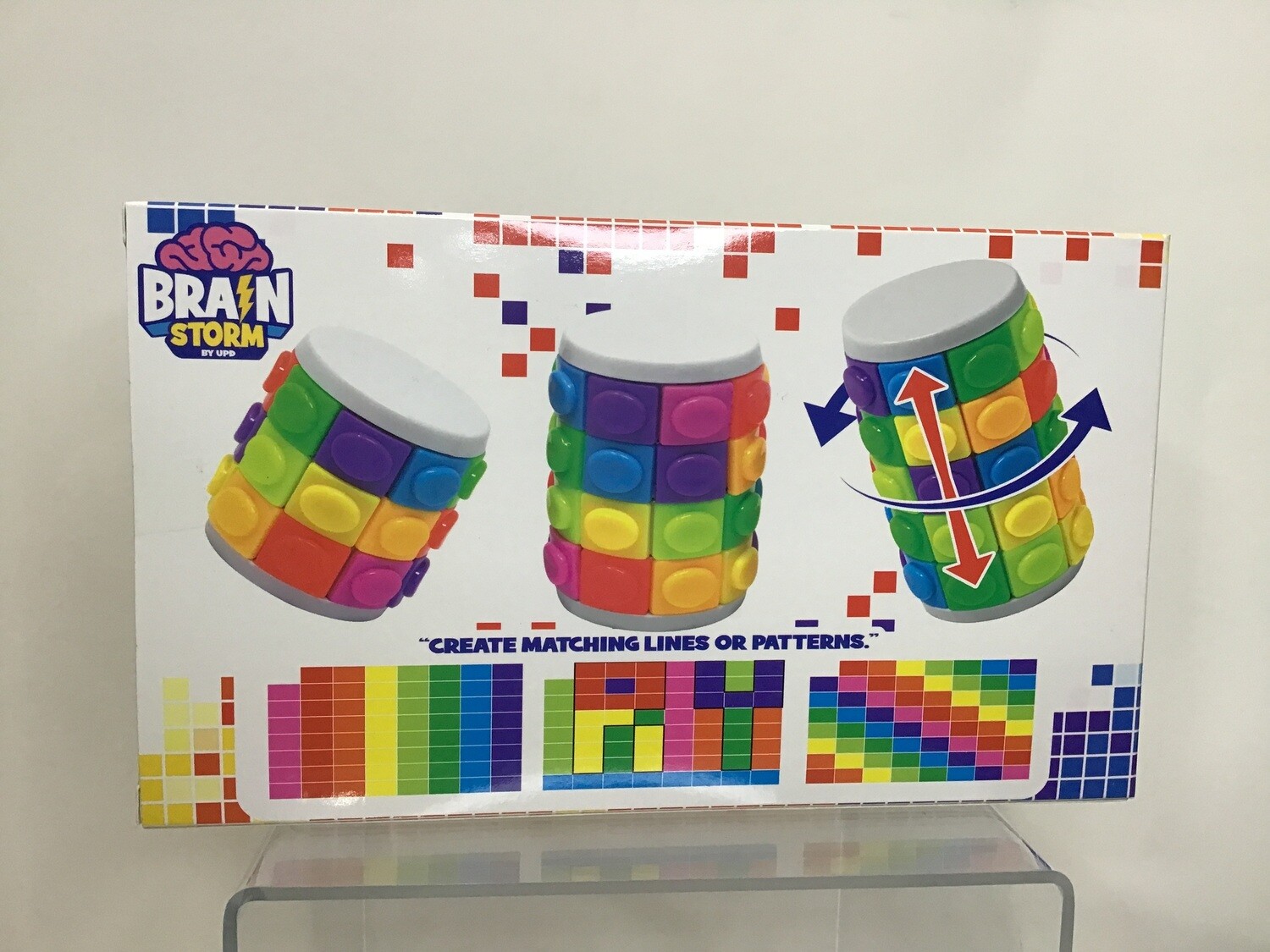 Brain storm 3pk puzzle cube