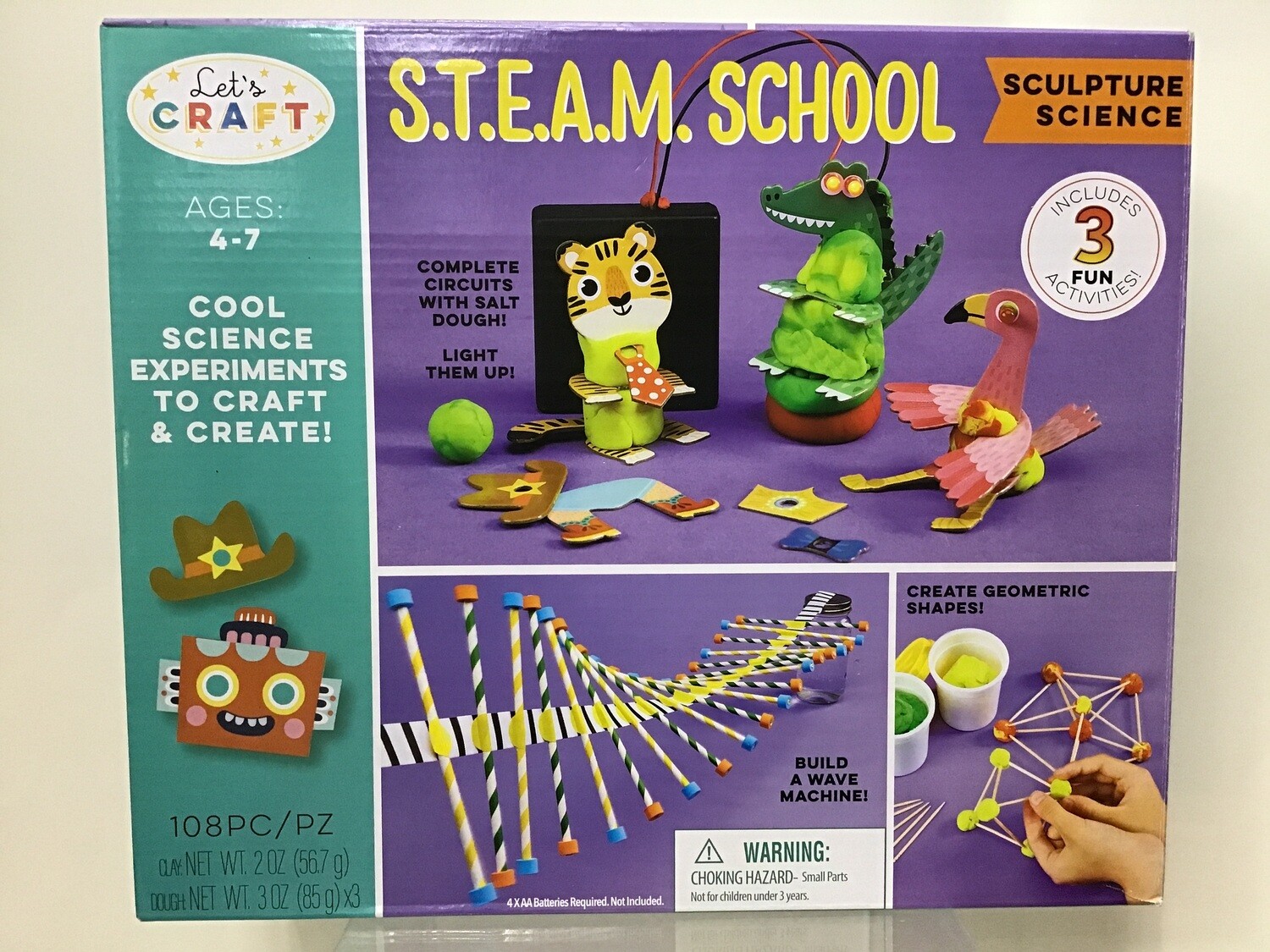 STEAM School Sculpture Science