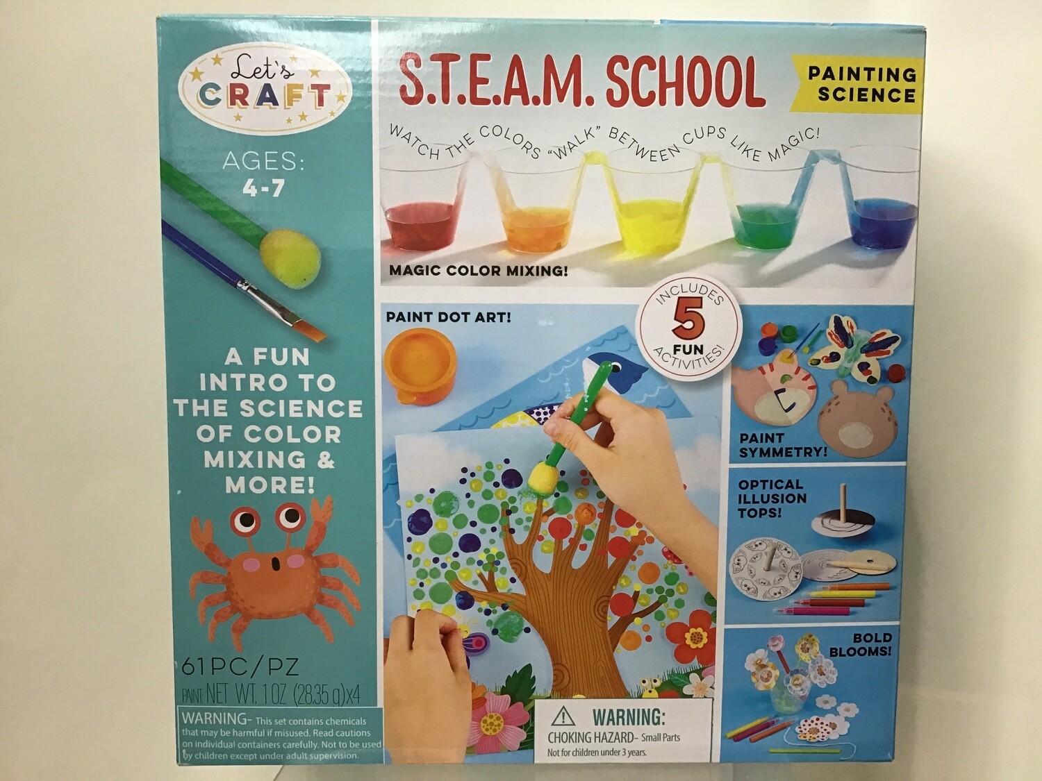 STEAM School Painting Science