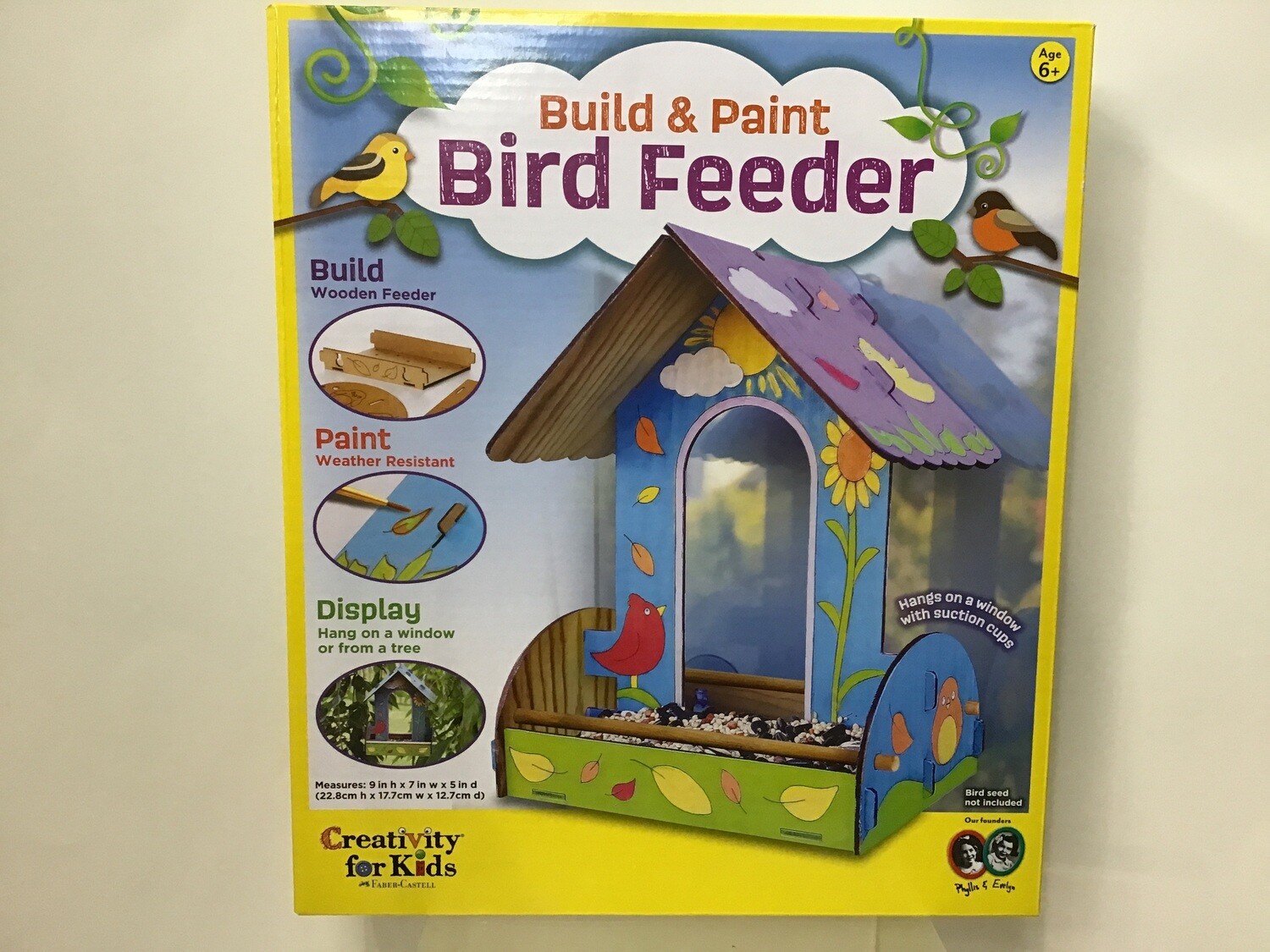 Build and Paint Bird Feeder