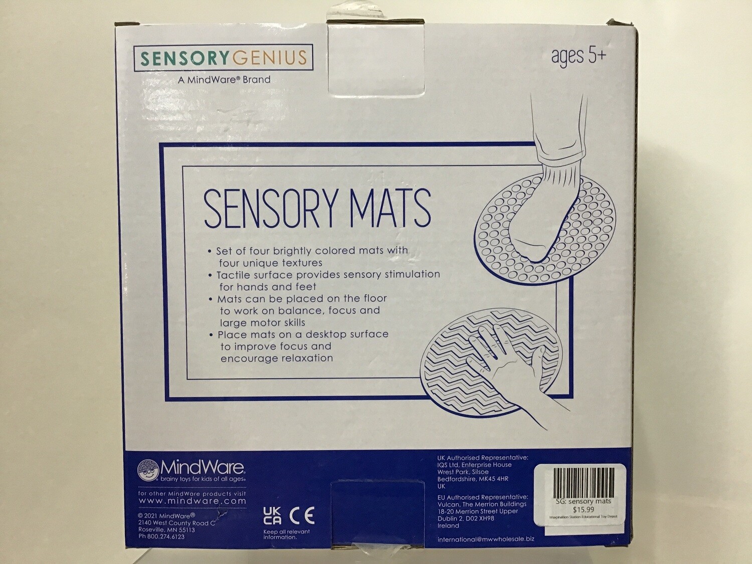 SG: sensory mats