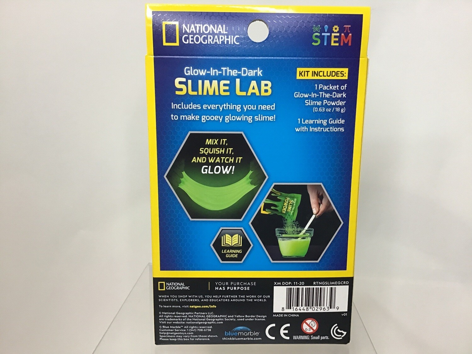 Carded Slime Green Lab