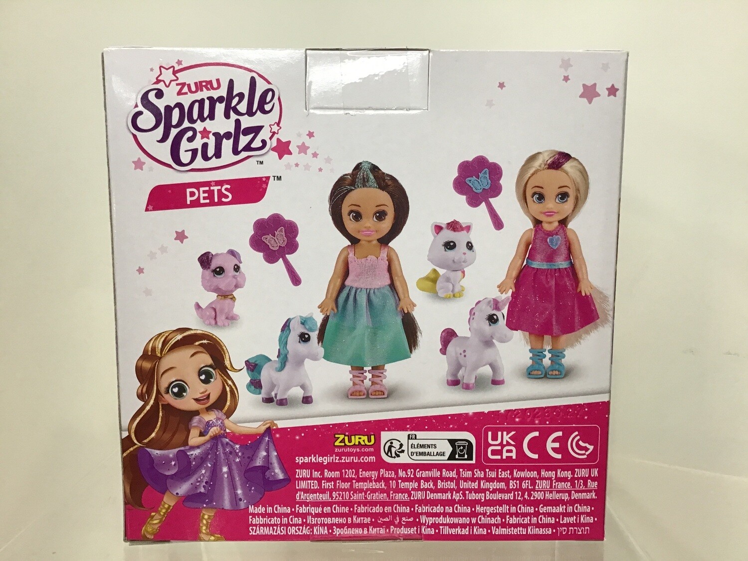 Zuru 4.7" Princess w/Glitter Pet