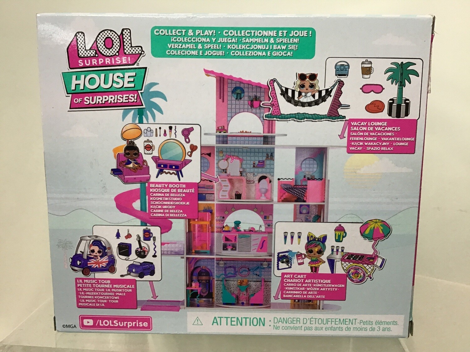 LOL Vacay Lounge Playset