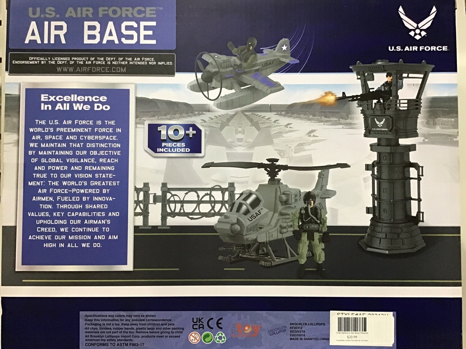 USA Airforce Air Base Playset