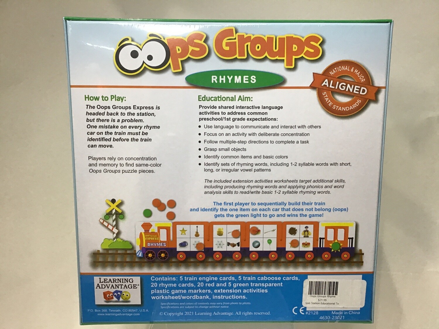 Oops Groups Rhyme