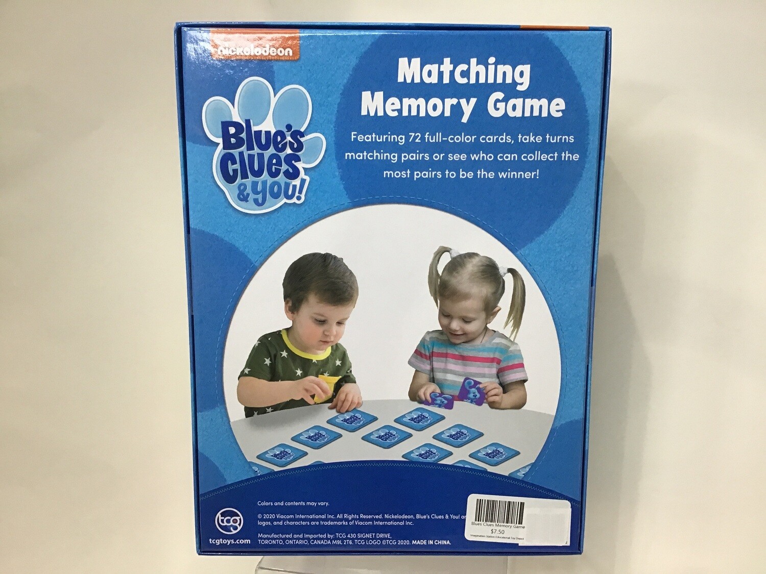 Blues Clues Memory Game
