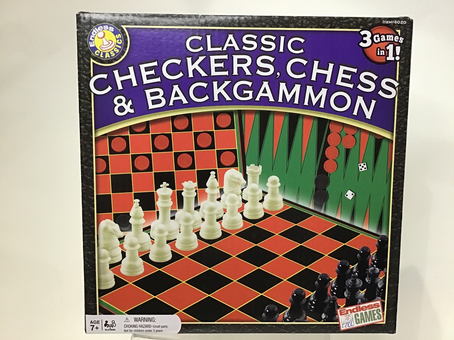 Classic Checkers, Chess and Backgammon