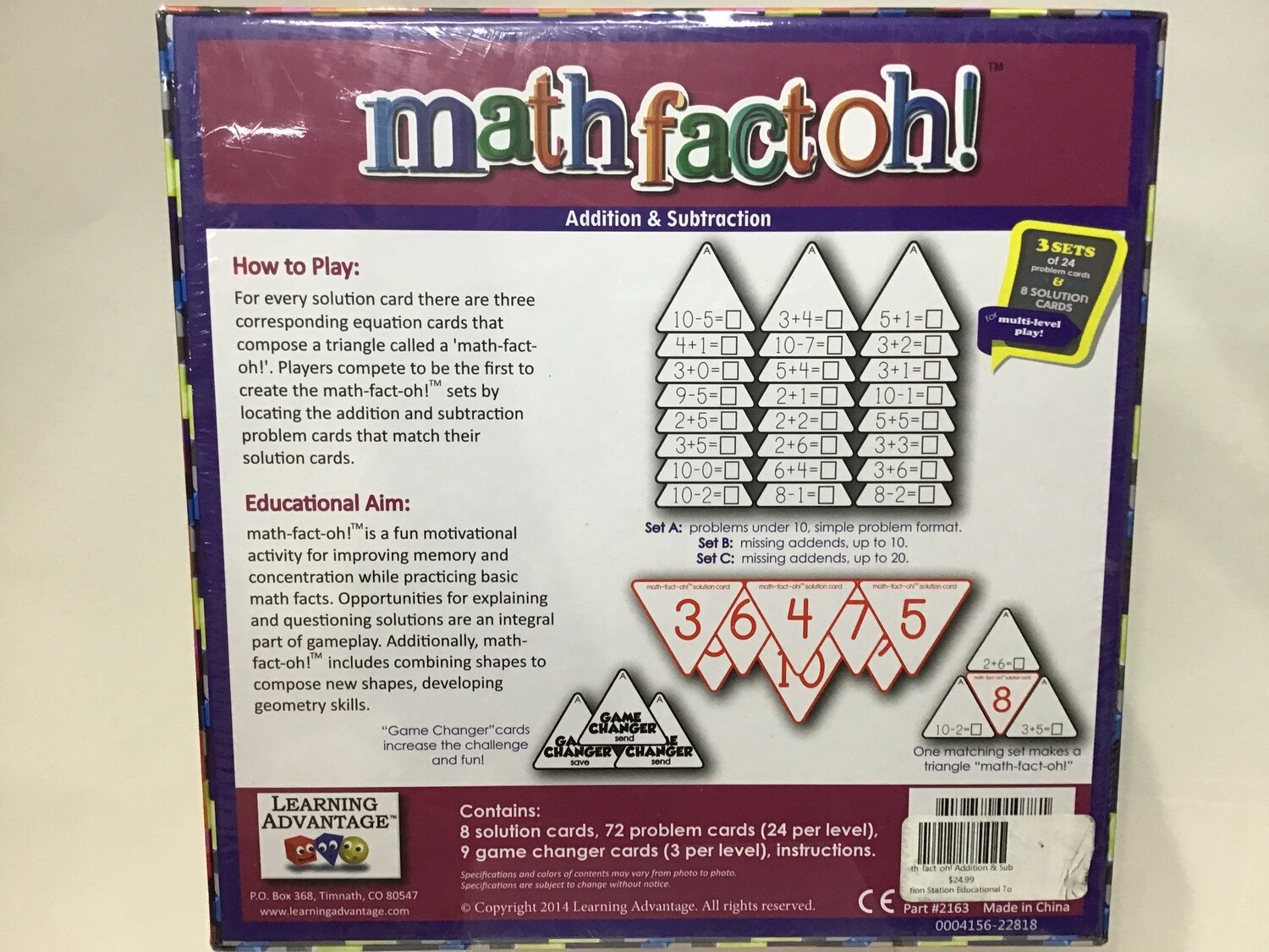 math-fact-oh! Addition &amp; Subtraction