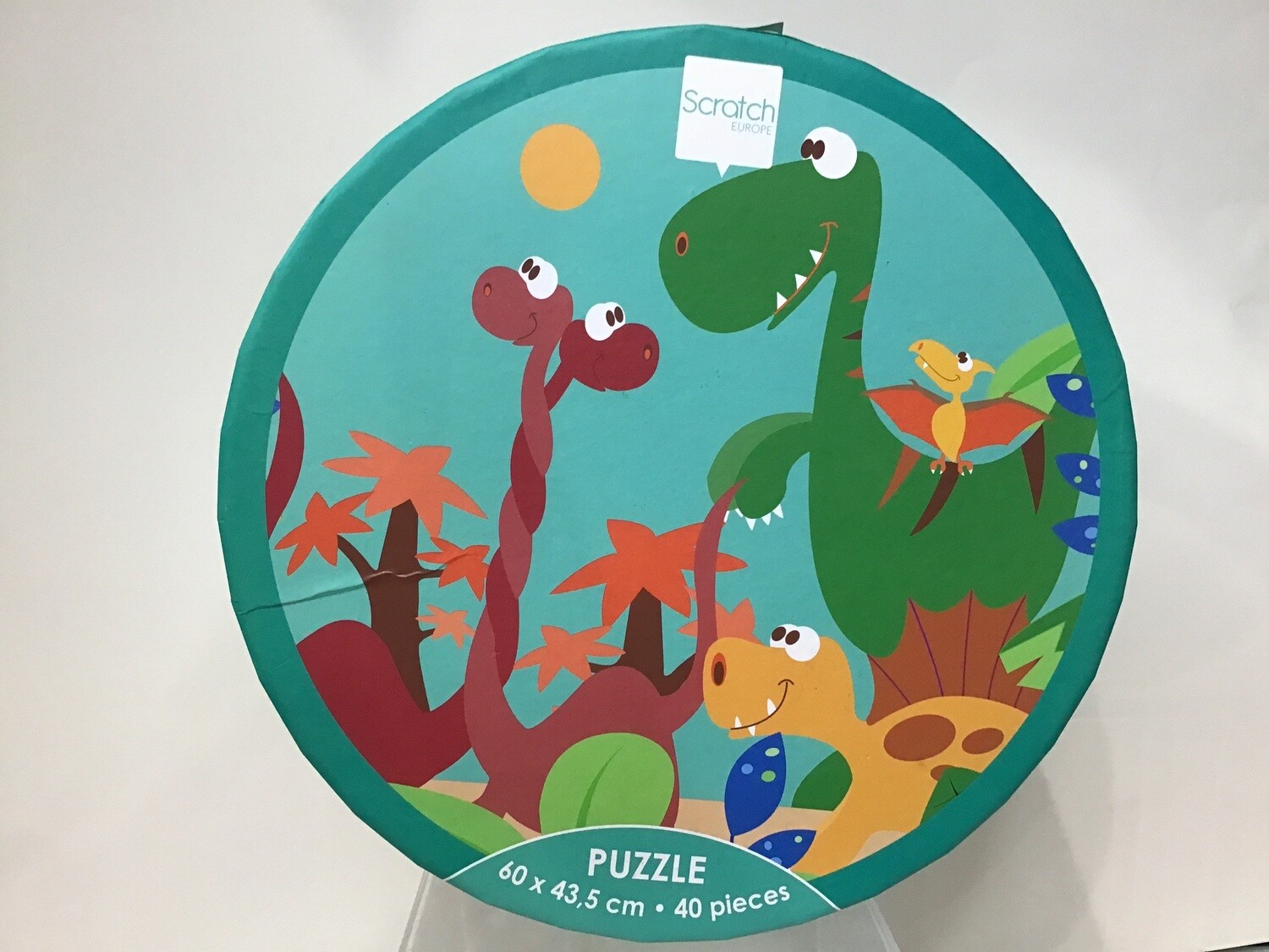 Puzzle Dino World 40 pcs