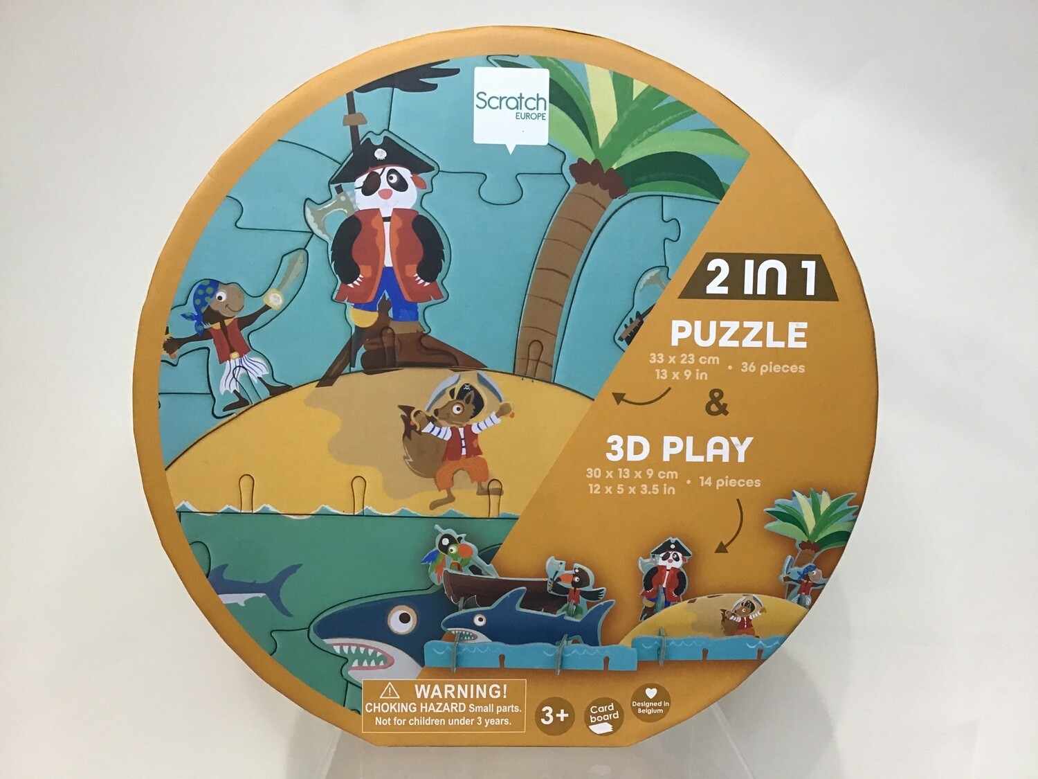 3D Puzzle Pirate 36pcs