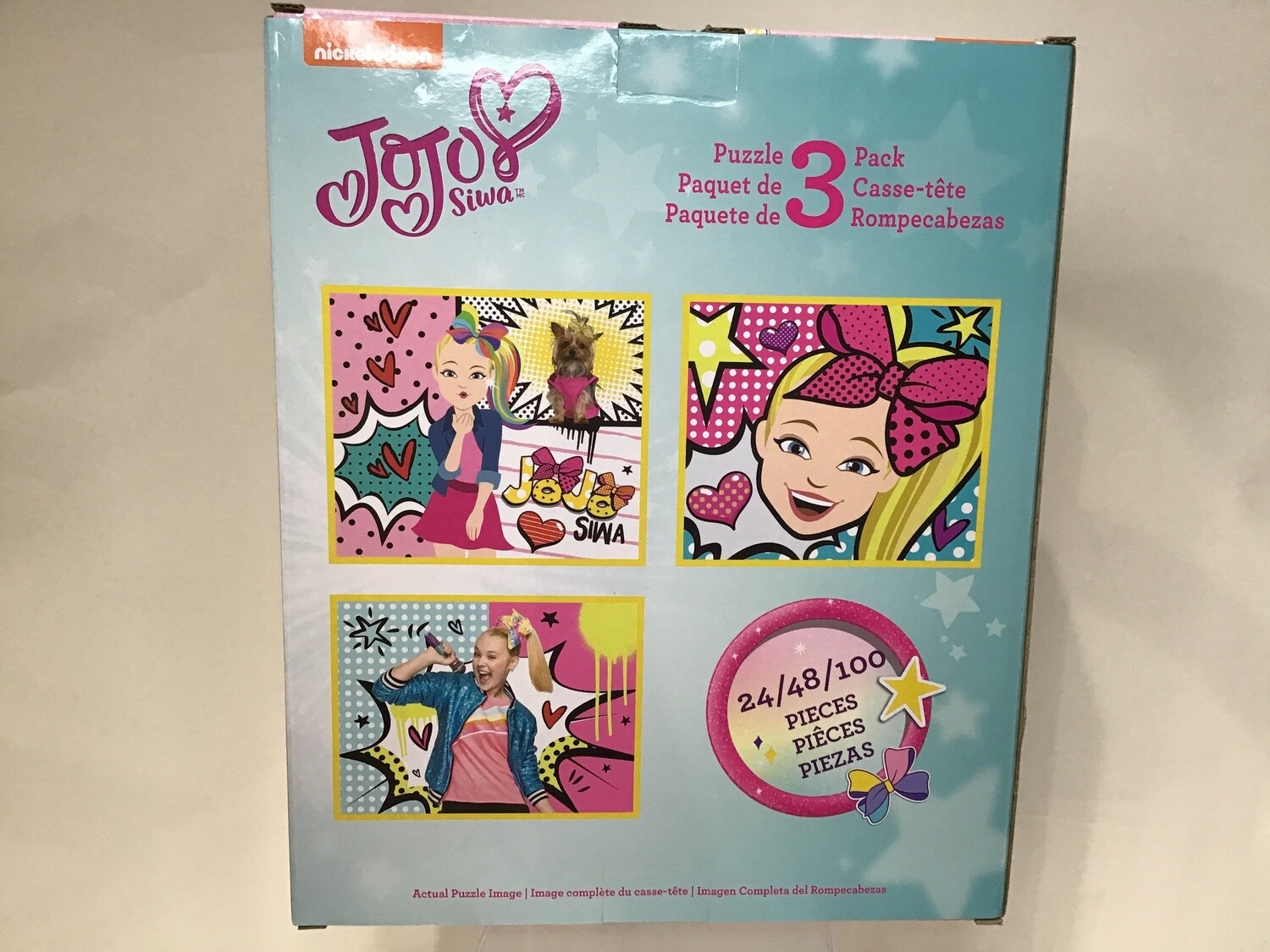 JoJo Siwa 3 pk Kids Puzzle