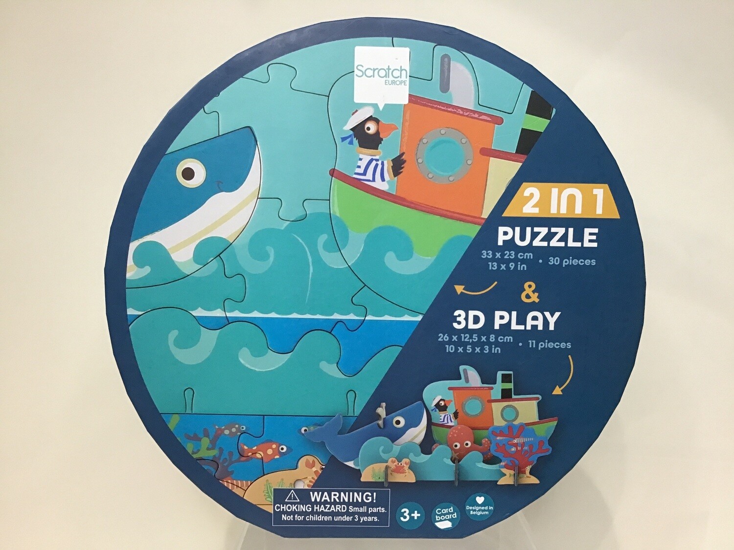 3d Puzzle Ocean 30pcs