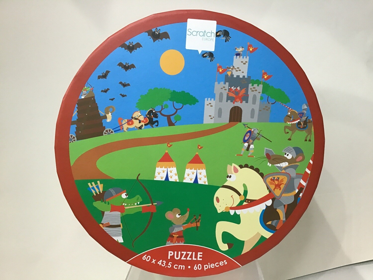 Puzzle Knight&#39;s Battle 60 pcs
