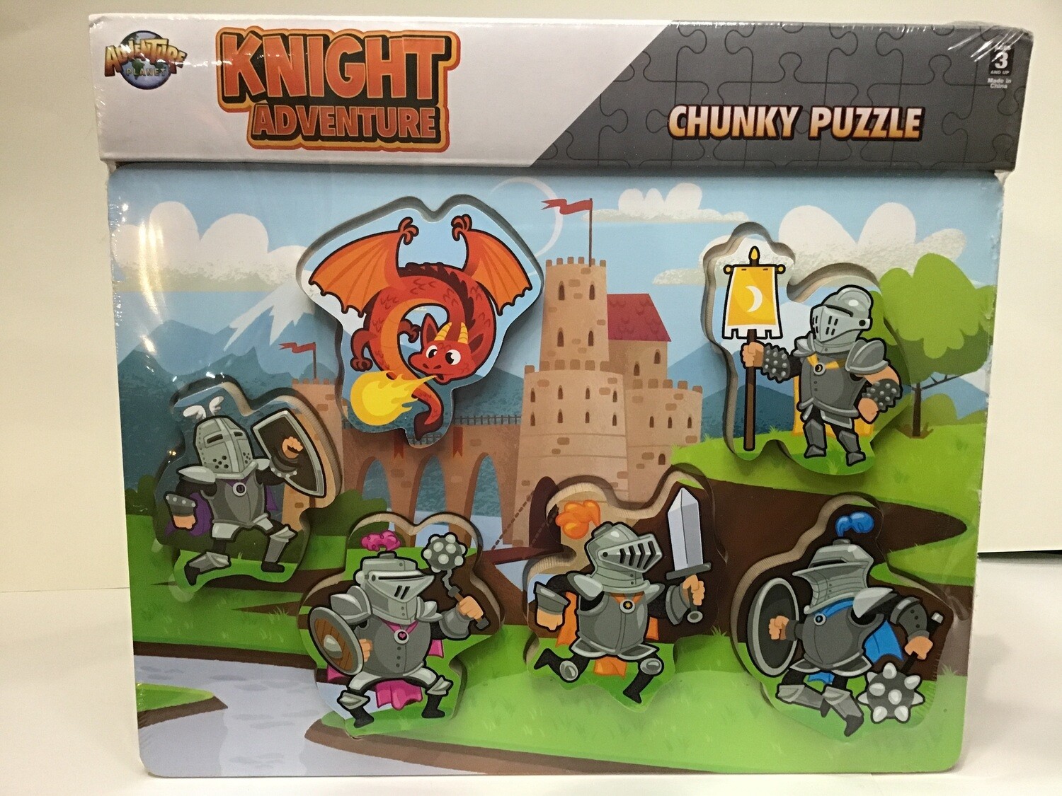 6pc Chunky Knight Puzzle