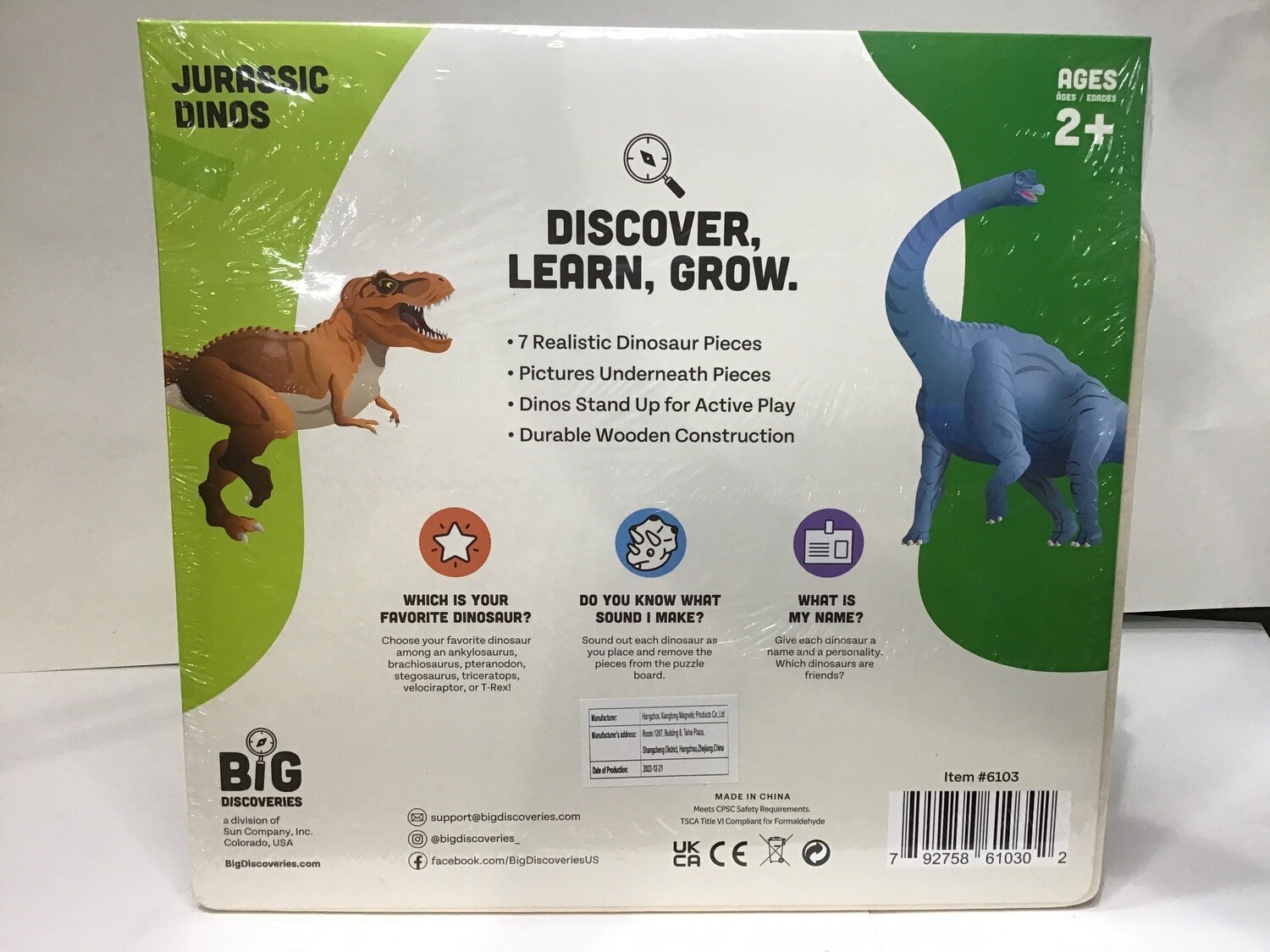 Jurassic puzzle