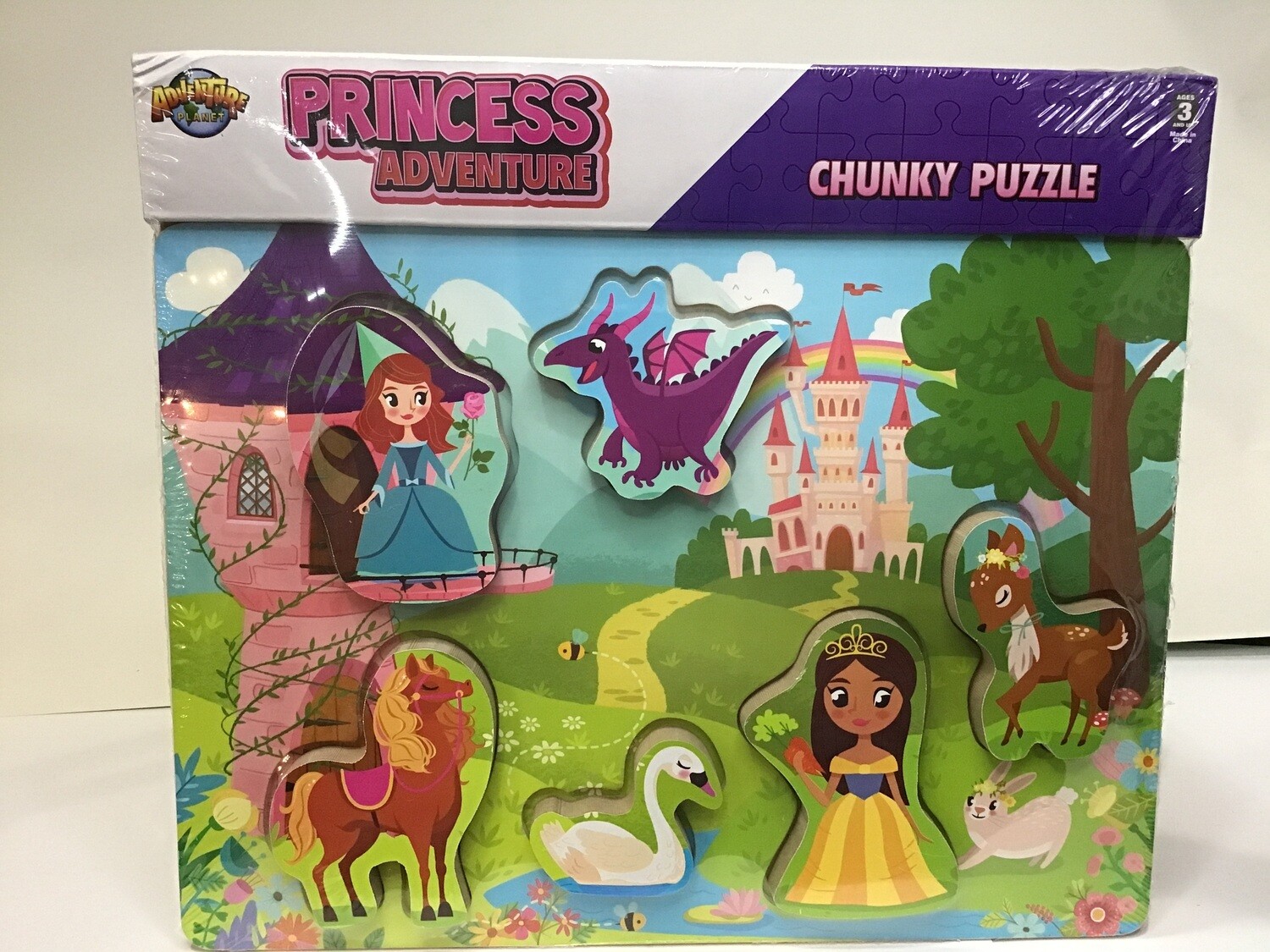 6pc Chunky Princess Puzzle