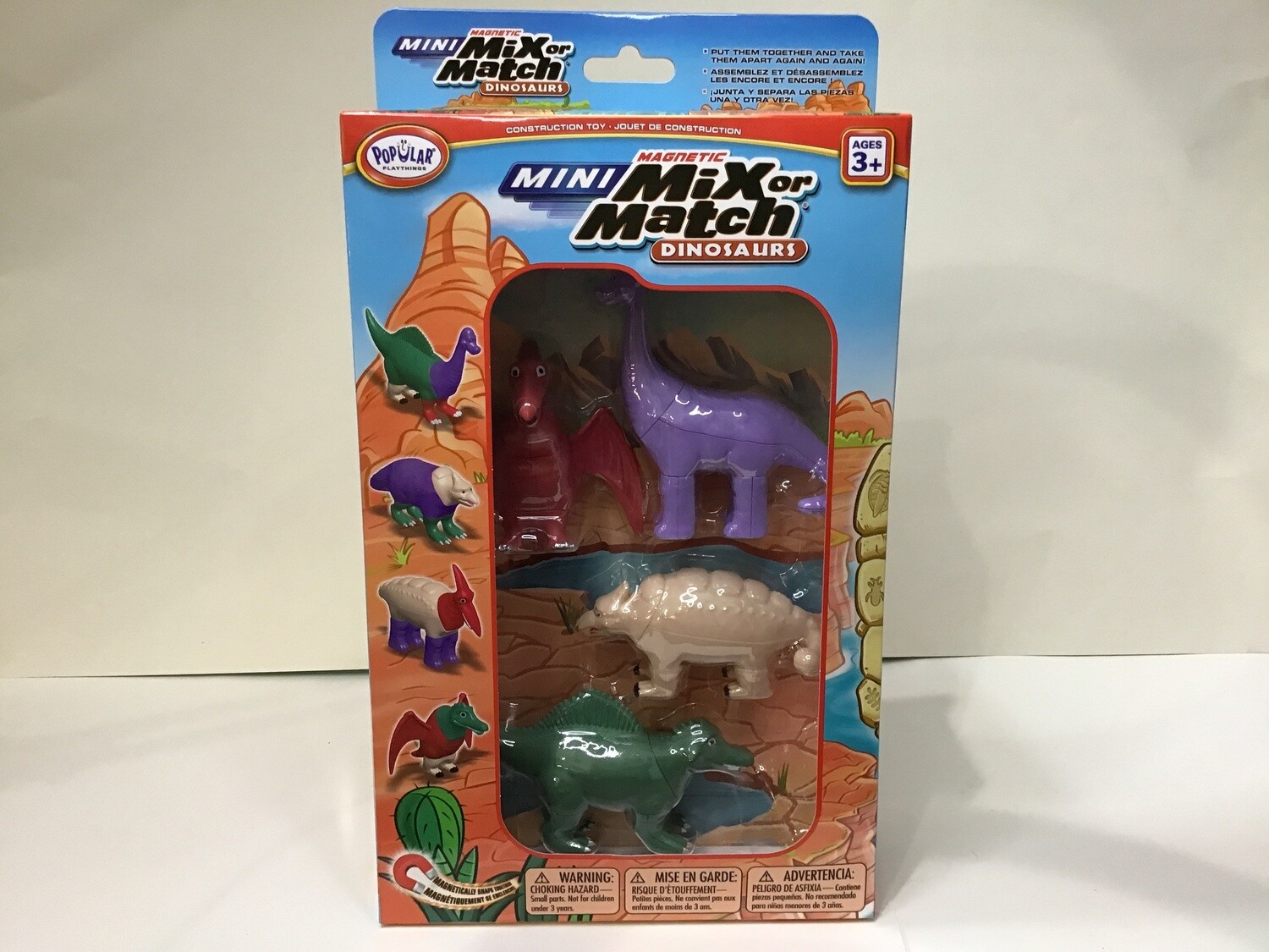 Mini Magnetic Mix or Match Dinosaurs 2