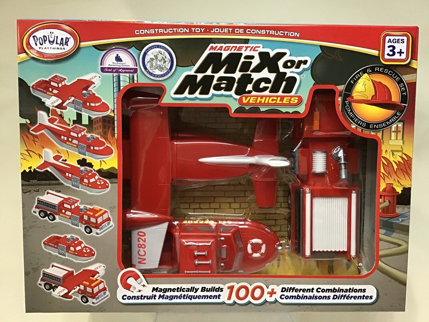Magnetic Mix and Match Fire Rescue