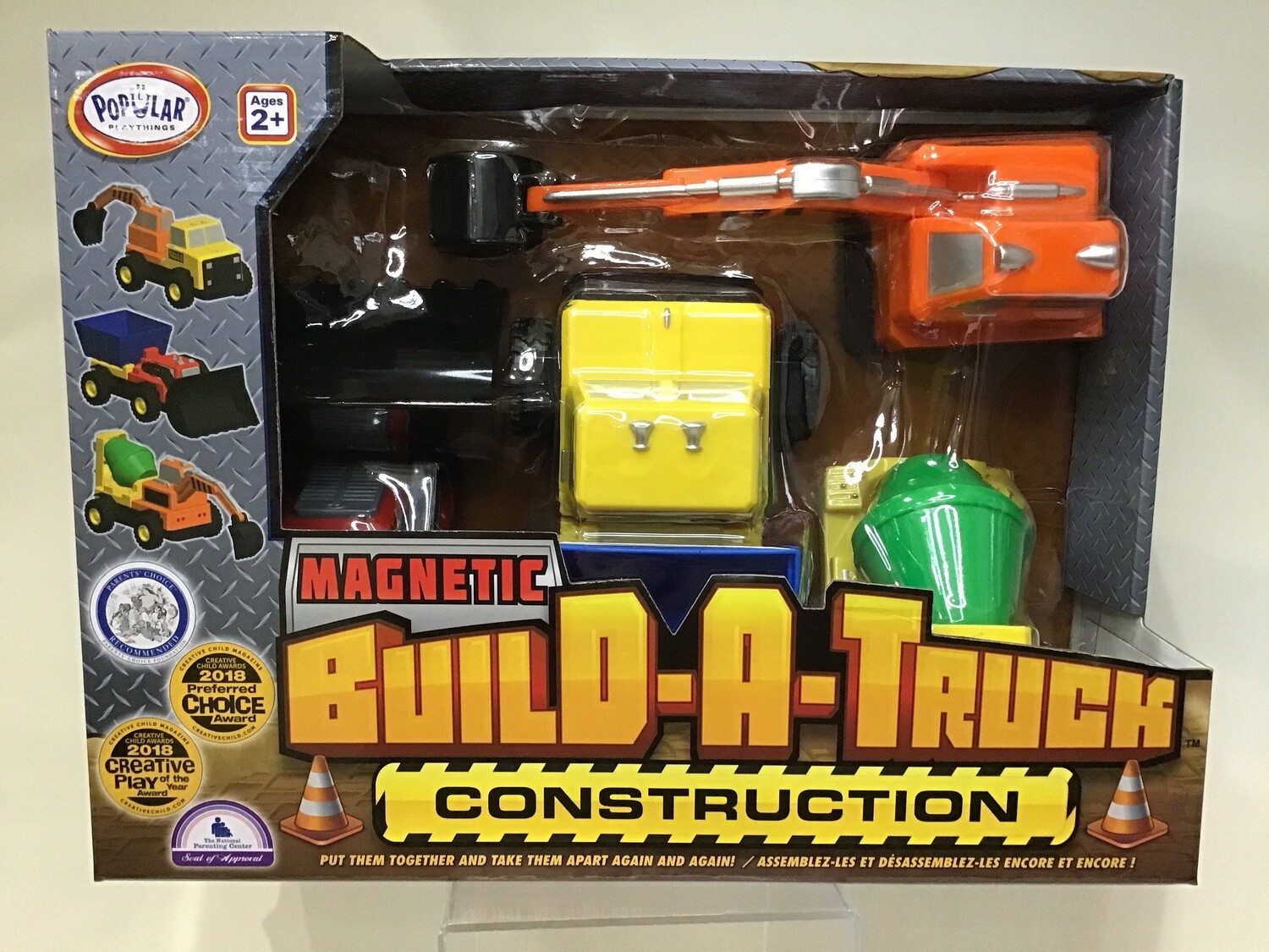 Magnetic Mix and Match Vehicles Construction