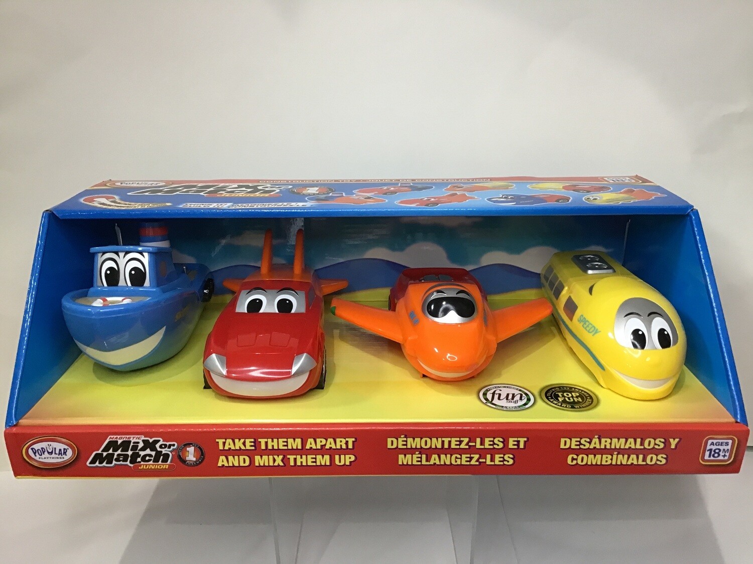 Magnetic Mix and Match JR vehicles