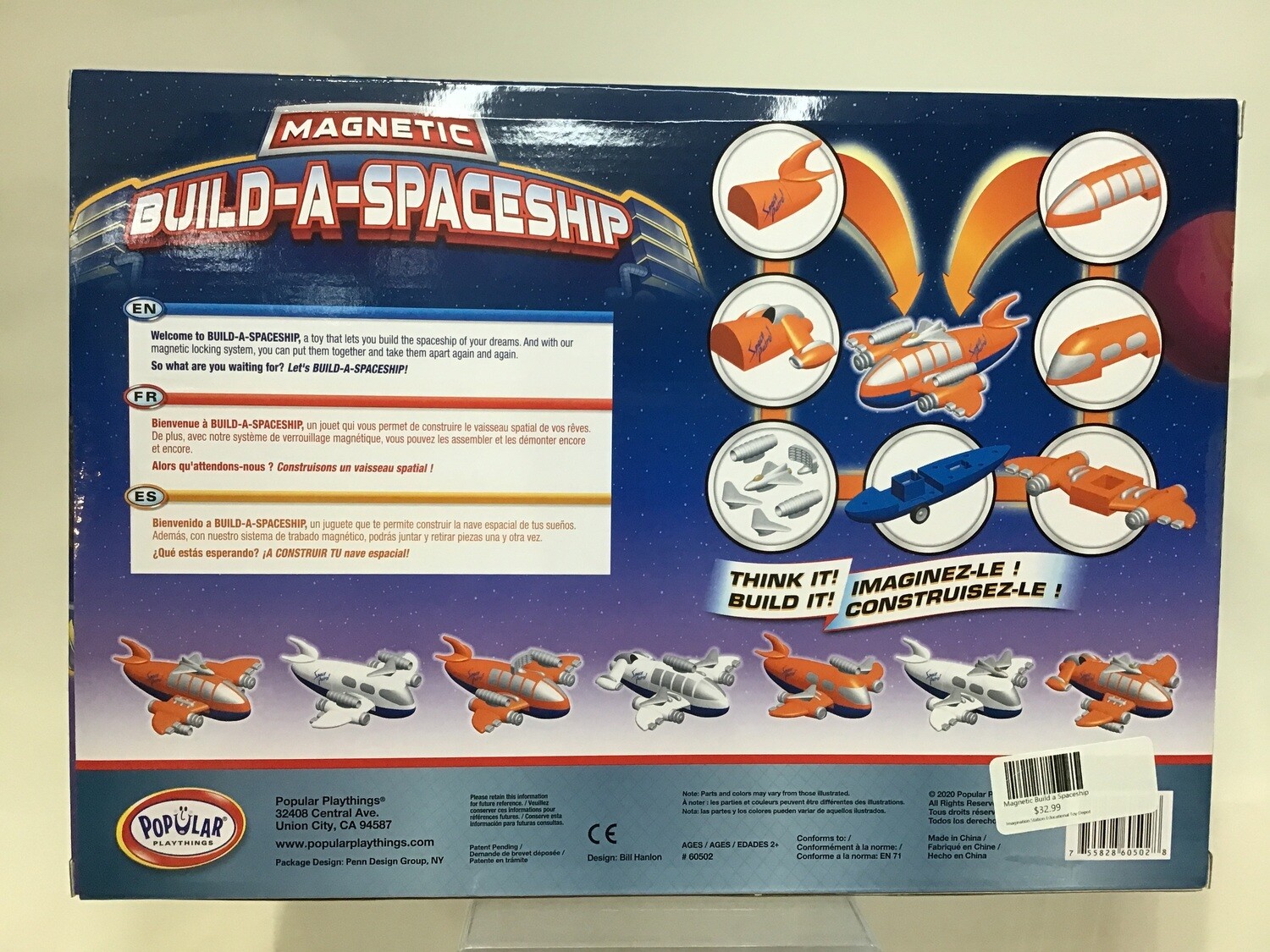 Magnetic Build a Spaceship