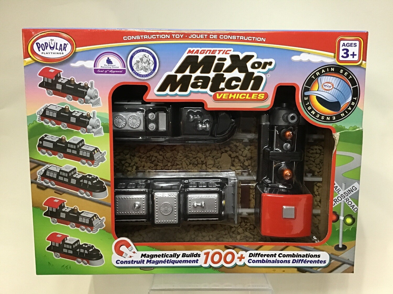 Magnetic Mix and Match Trains