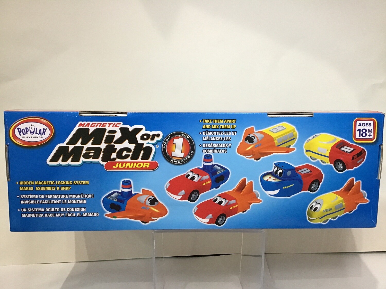 Magnetic Mix and Match JR vehicles