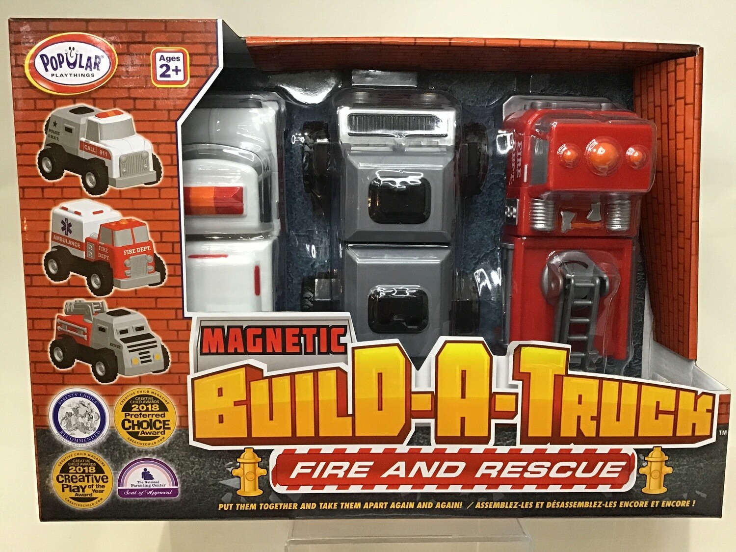 Magnetic Build a truck rescue