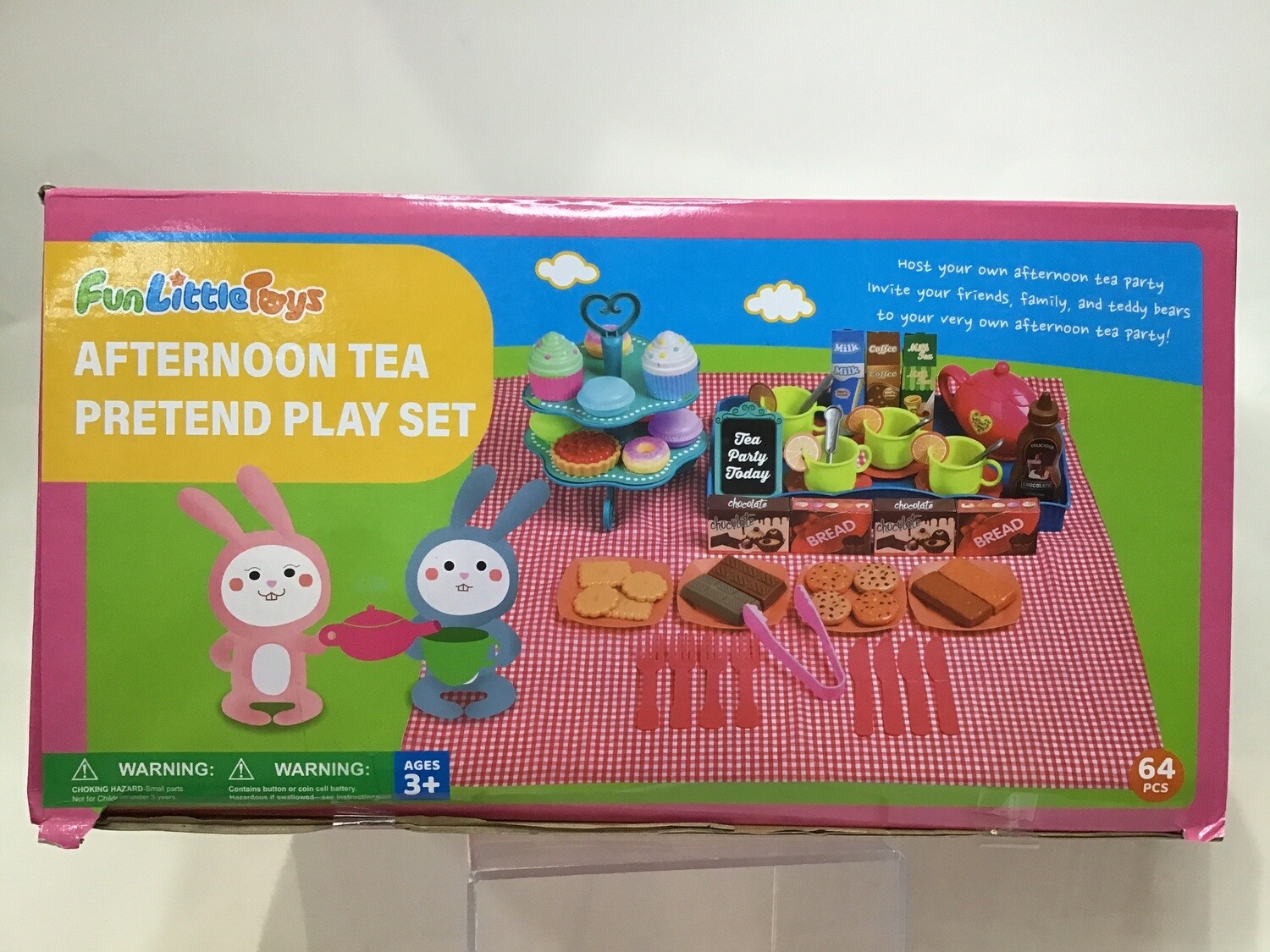 64pcs Kids tea set