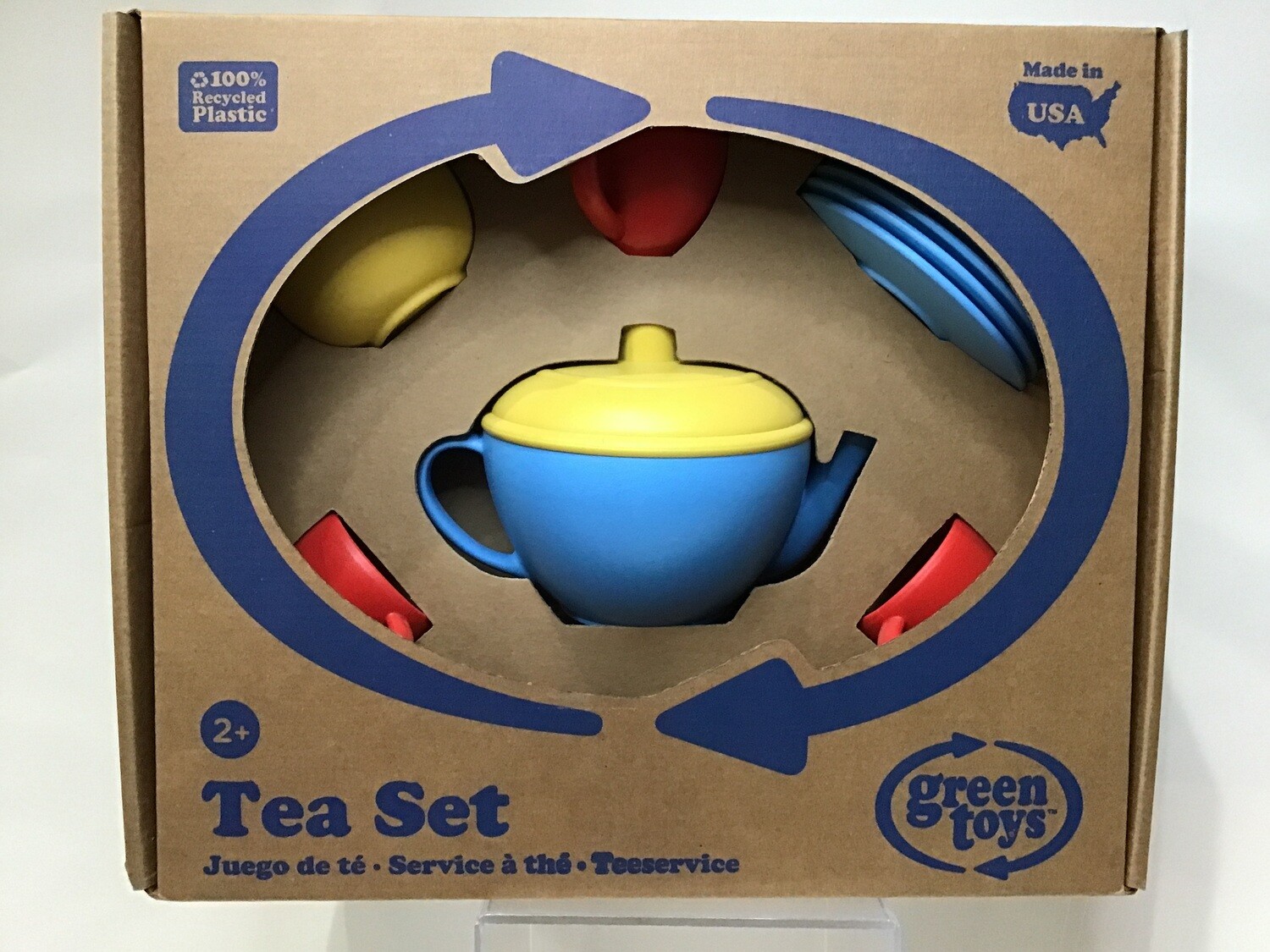 Tea Set Blue 17 pcs