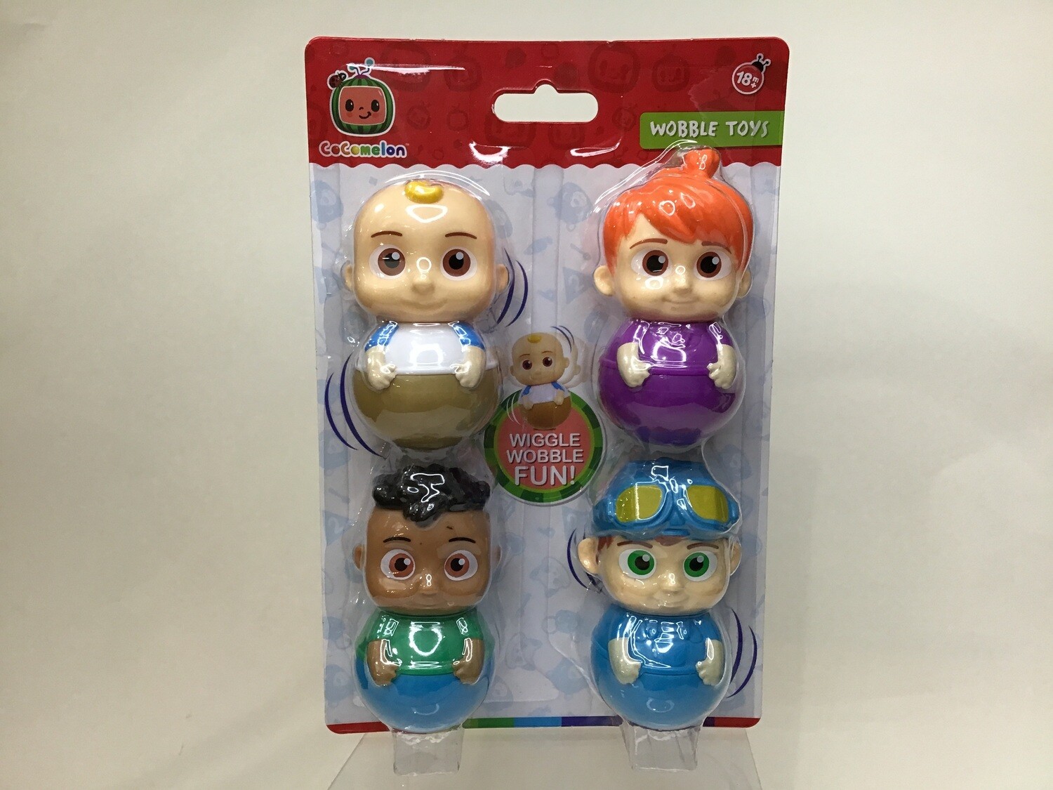 Cocomelon wobble 4 pk