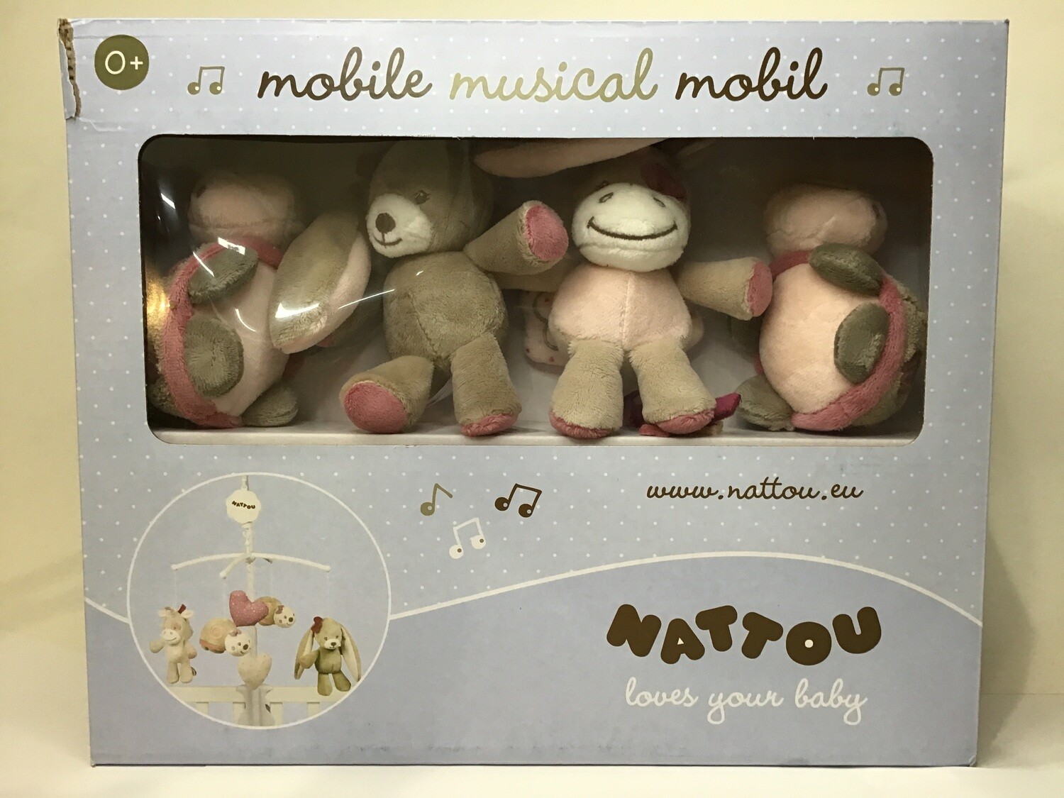 nattou Nina/Jade/Lili Musical Mobile
